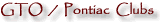 Pontiac Clubs